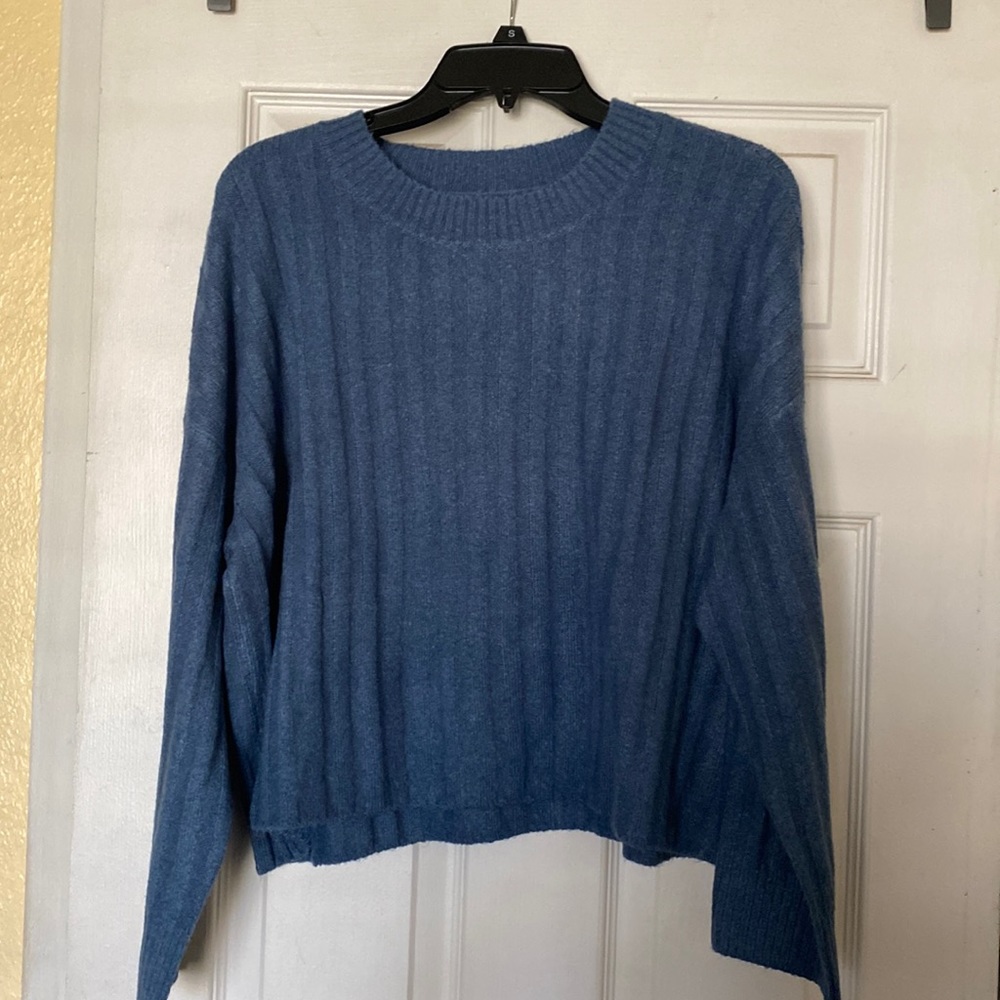 Blue sweater